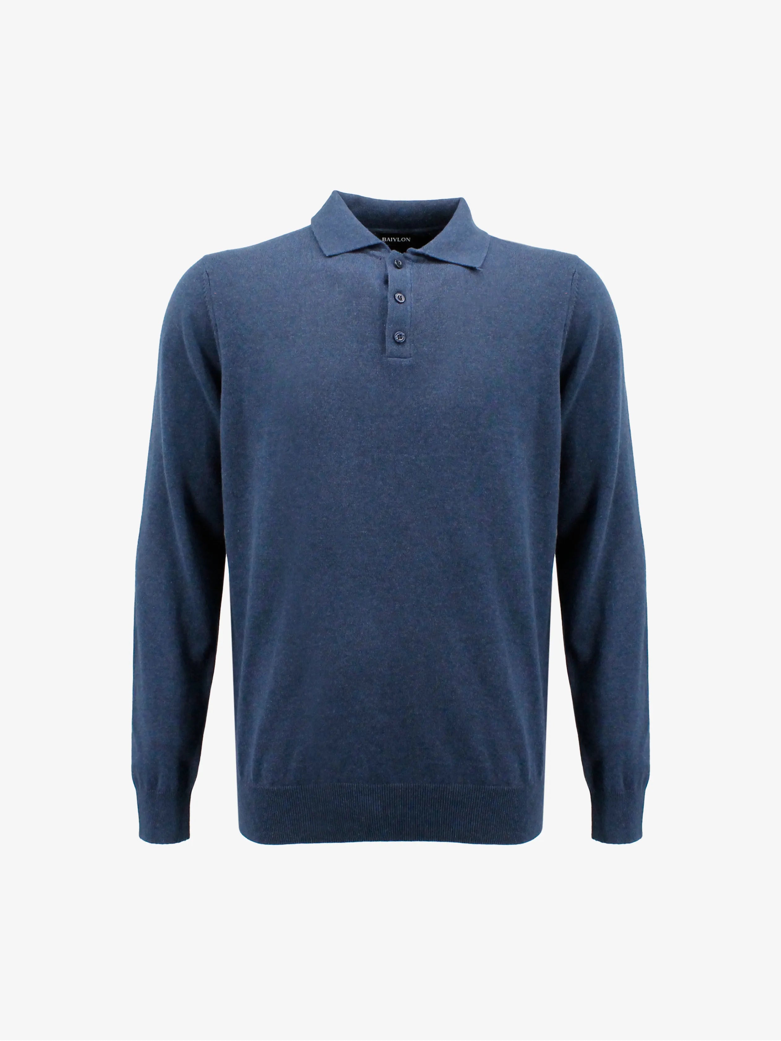 Cotton Polo Jumper