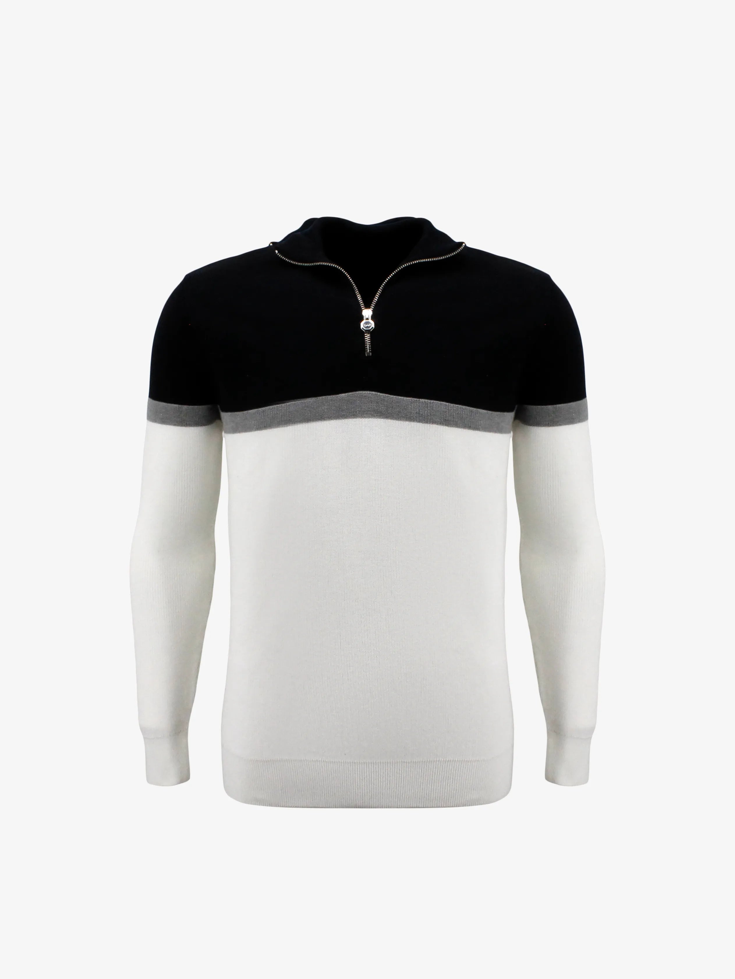 Knitted Half-Zip Jumper