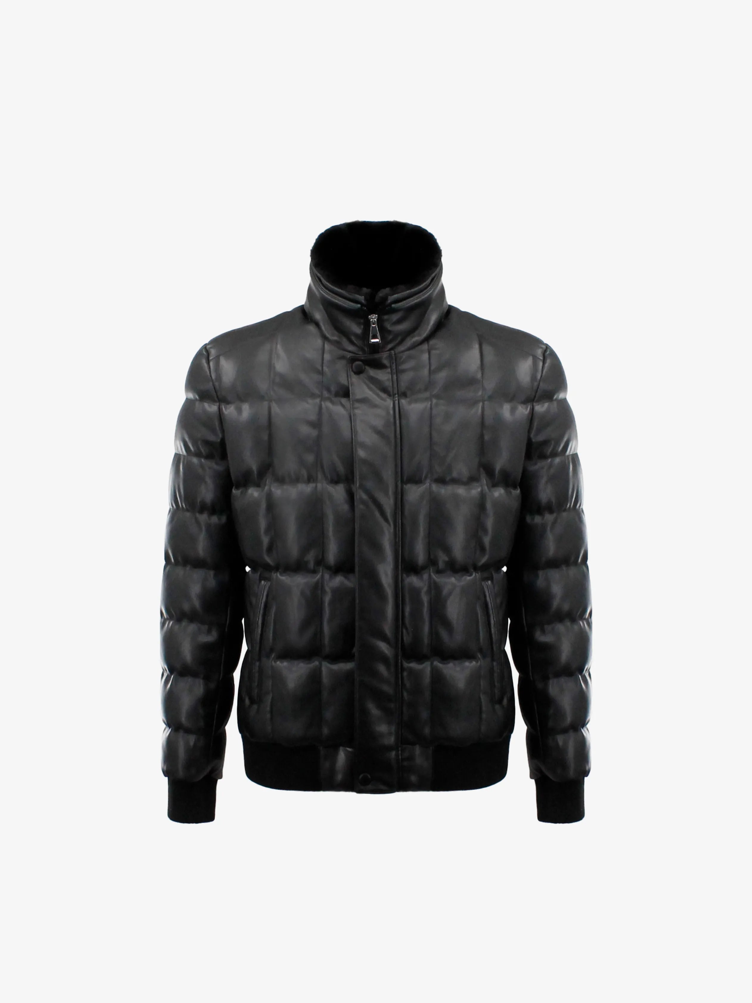 Leatherlook Pufferjack