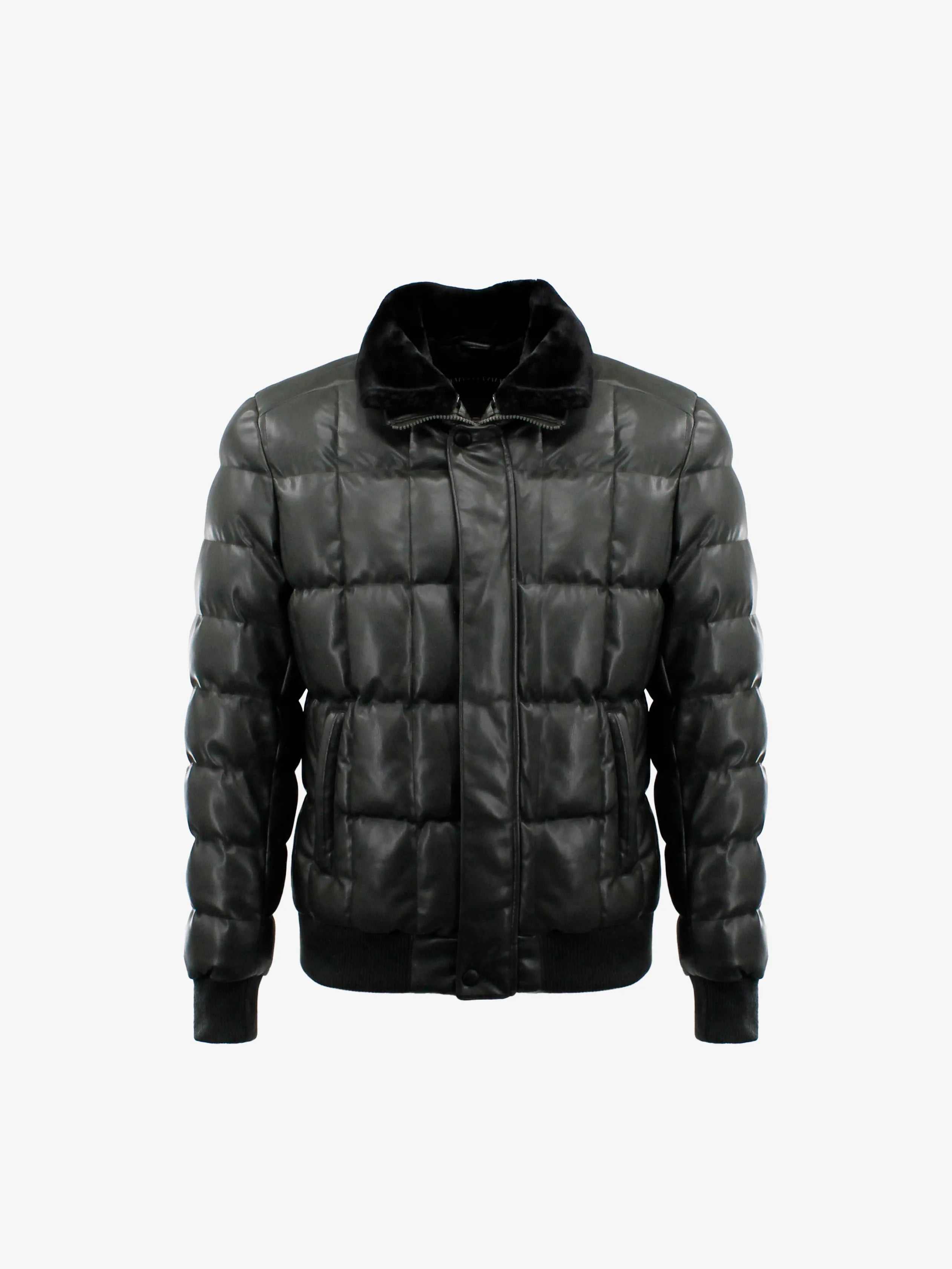 Leatherlook Pufferjack