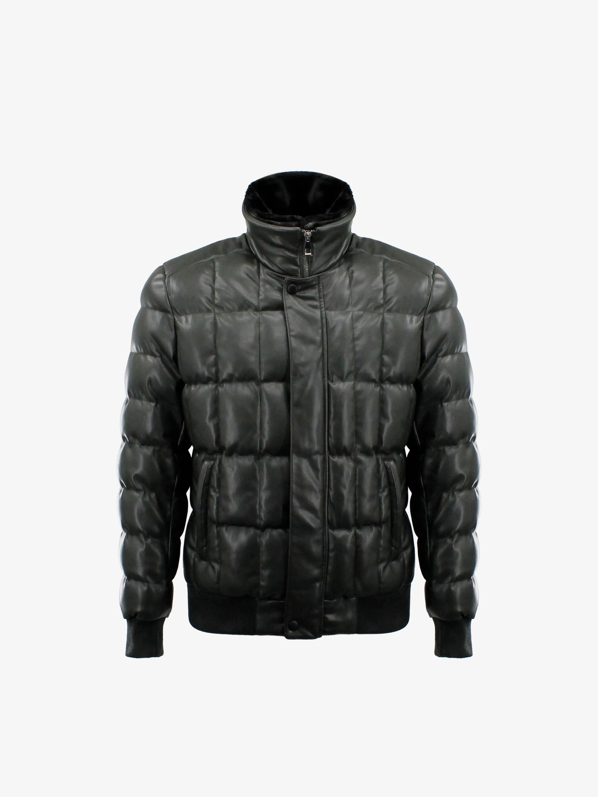 Leatherlook Pufferjack